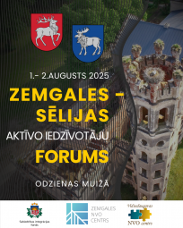 Zemgales un Sēlijas forums šogad notiks Odzienas pilī, Aizkraukles novadā 1. un 2. augustā Zemgales un Sēlijas forums šogad notiks Odzienas pilī, Aizkraukles novadā 1. un 2. augustā