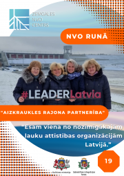 ''Aizkraukles rajona partnerība'' veido aktīvu un sadarboties spējīgu teritoriju ''Aizkraukles rajona partnerība'' veido aktīvu un sadarboties spējīgu teritoriju
