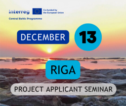 Centrālā Baltijas jūras reģiona programmas 2021-2027seminārs projektu pieteicējiem Centrālā Baltijas jūras reģiona programmas 2021-2027seminārs projektu pieteicējiem