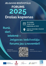 Jelgavā notiks iedzīvotāju forums ''Drošas kopienas'' Jelgavā notiks iedzīvotāju forums ''Drošas kopienas''