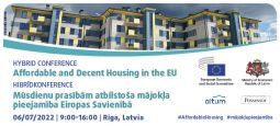 Mūsdienu prasībām atbilstoša mājokļa pieejamība Eiropas Savienībā
