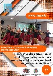 Uz iestāšanās Jelgavas Senioru universitātē jāgaida rindā Uz iestāšanās Jelgavas Senioru universitātē jāgaida rindā
