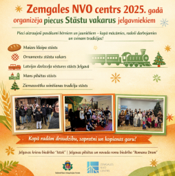 Zemgales NVO centrs 2025.gadā organizēja piecus Sarunu vakarus jelgavniekiem